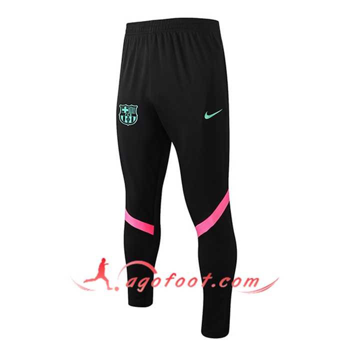 Training Pantalon Foot FC Barcelone Noir/Rose 2021/2022