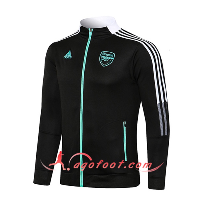 Nouveaux Veste Foot FC Arsenal Noir 2021/2022
