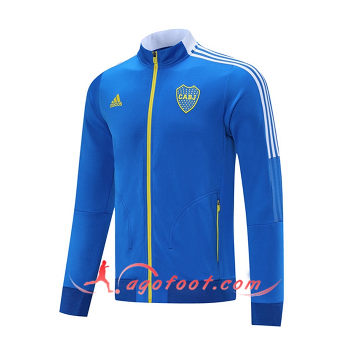 Nouveaux Veste Foot Boca Juniors Bleu 2021/2022