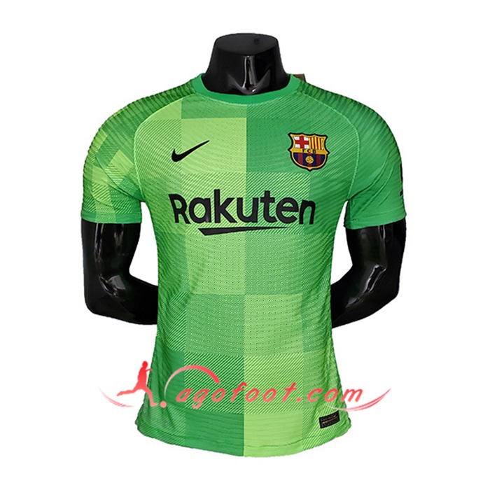 Maillot de Foot FC Barcelone Gardien de But Vert 2021/2022