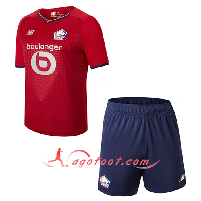 Maillot de Foot Lille OSC Enfant Domicile 2021/2022
