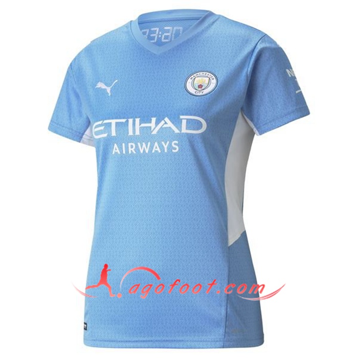 Maillot de Foot Manchester City Femme Domicile 2021/2022