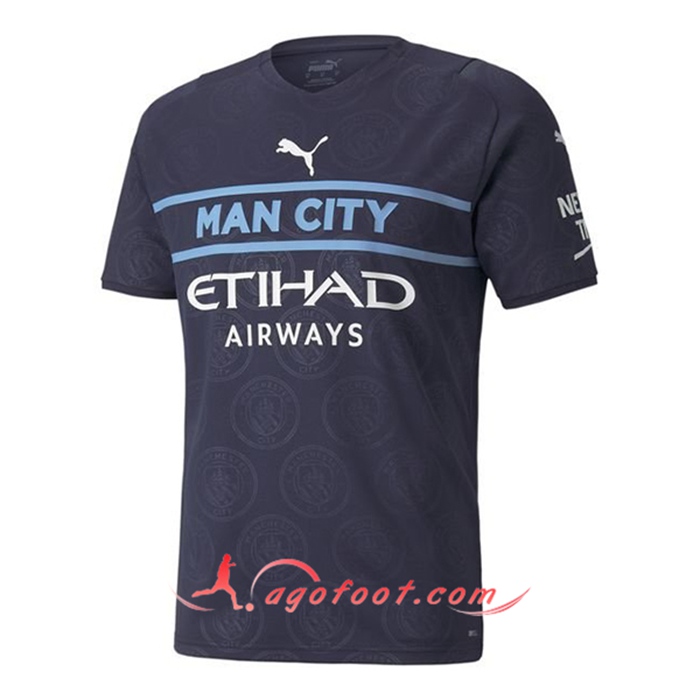 Nouveau Maillot de Foot Manchester City Third 2021/2022