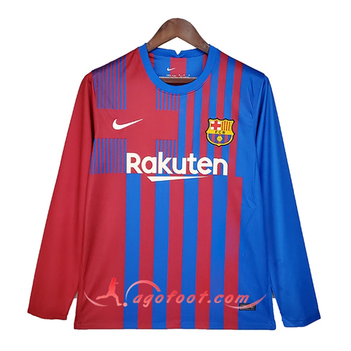 Maillot de Foot FC Barcelone Domicile Manche longue 2021/2022