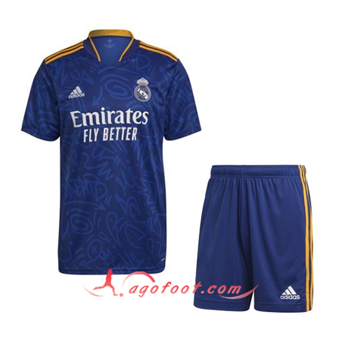 Maillot de Foot Real Madrid Enfant Exterieur 2021/2022