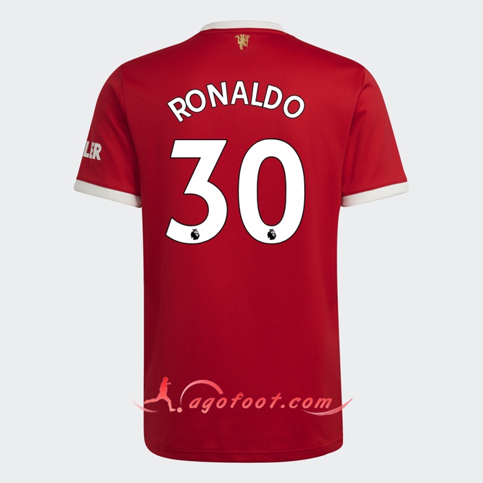 Nouveau Maillot Manchester United Ronaldo 30 Domicile 2021/2022