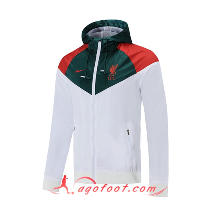 Coupe-Vent FC Liverpool Rouge/Blanc 2021/2022