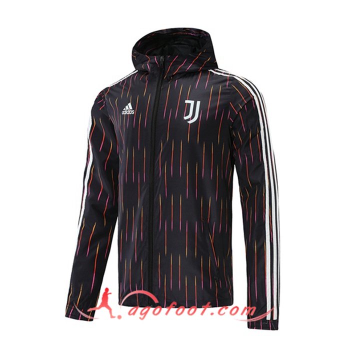 Coupe-Vent Juventus Rouge/Noir 2021/2022
