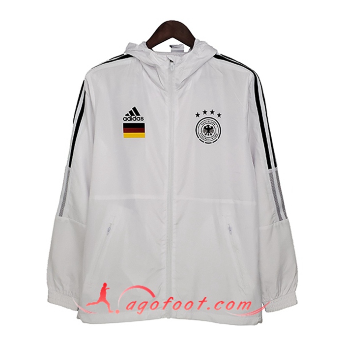 Coupe-Vent Allemagne Blanc 2021/2022