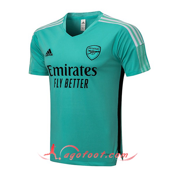 Training T-Shirts FC Arsenal Vert/Noir 2021/2022