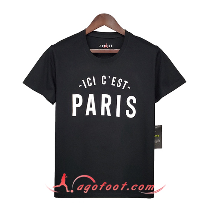Training T-Shirts Jordan PSG Noir 2021/2022 -2