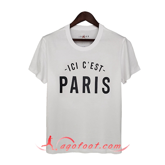 Training T-Shirts Jordan PSG Blanc 2021/2022 -2