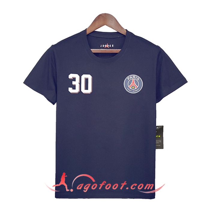 Training T-Shirts Jordan PSG Bleu Marin 2021/2022 -1