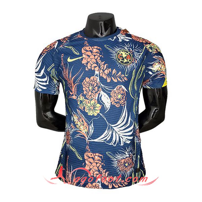 Training T-Shirts Club American Player Version Noir/Bleu 2021/2022