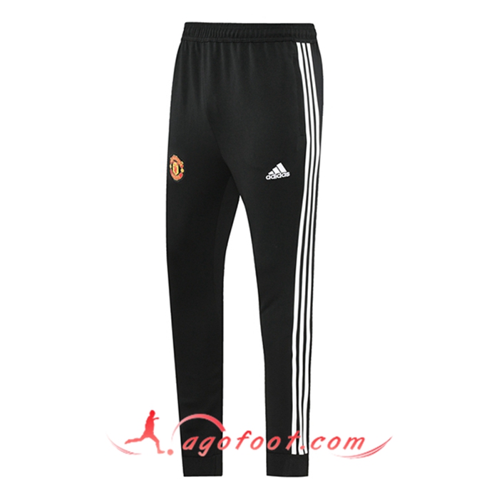 Training Pantalon Foot Manchester United Noir/Blanc 2021/2022