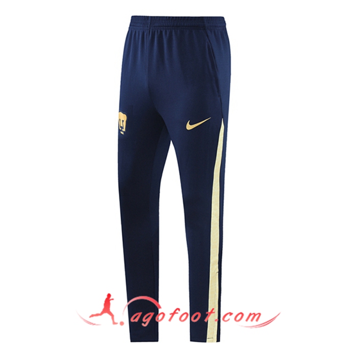 Training Pantalon Foot Pumas UNAM Bleu Marin 2021/2022