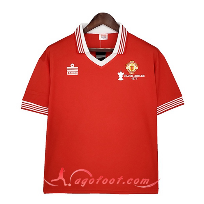 Maillot de Foot Manchester United Retro Domicile 1977
