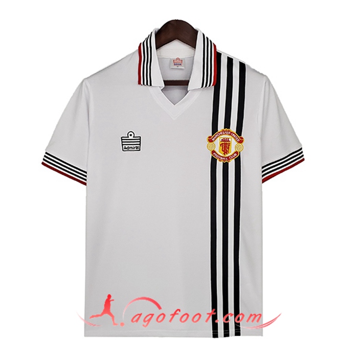 Maillot de Foot Manchester United Retro Exterieur 1975/1980