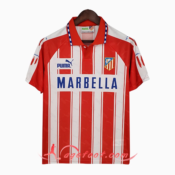 Maillot de Foot Atletico Madrid Retro Domicile 1994/1995