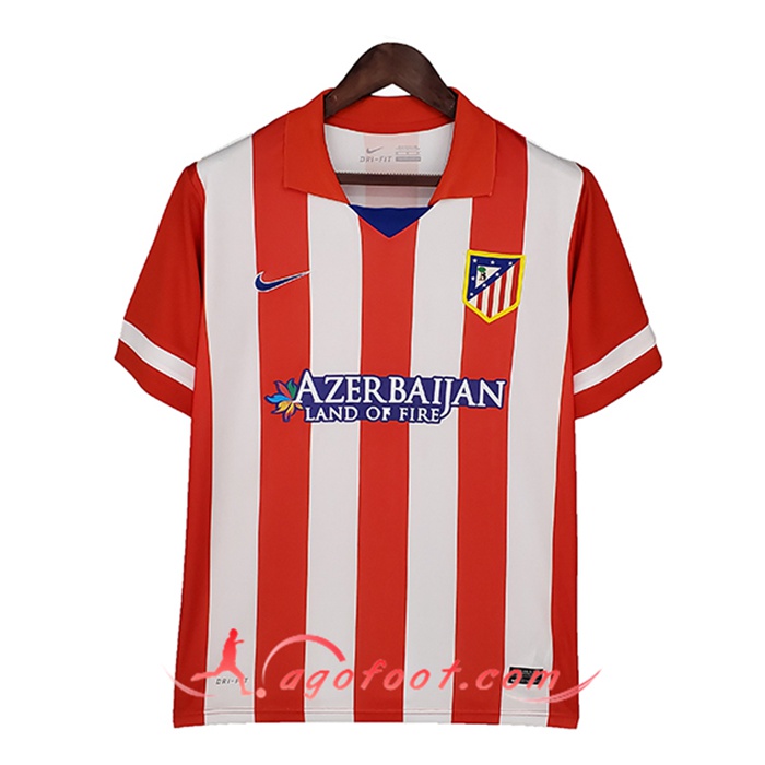 Maillot de Foot Atletico Madrid Retro Domicile 2013/2014