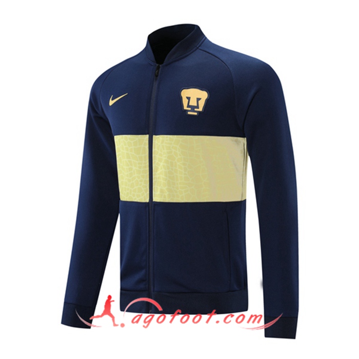 Nouveaux Veste Foot Pumas UNAM Bleu Marin 2021/2022
