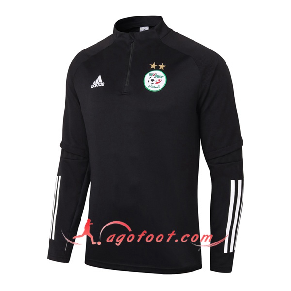 Nouveau Training Sweatshirt Algerie Noir/Blanc 20/21