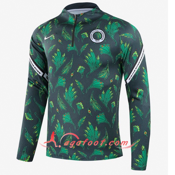 Nouveau Training Sweatshirt Nigeria Vert 20/21