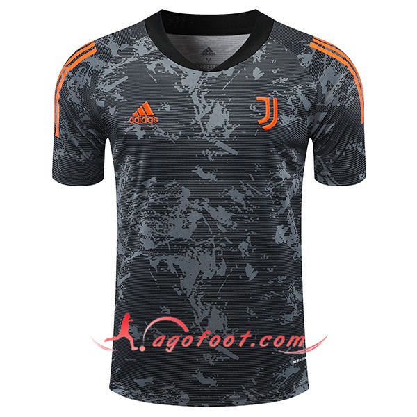 Training T-Shirts Juventus Gris/Jaune 20/21