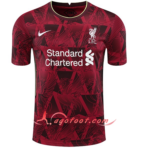 Training T-Shirts FC Liverpool Rouge/Blanc 20/21