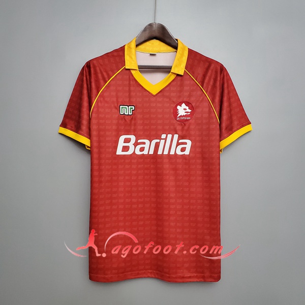 Maillot AS Roma Retro Domicile 1990/1991