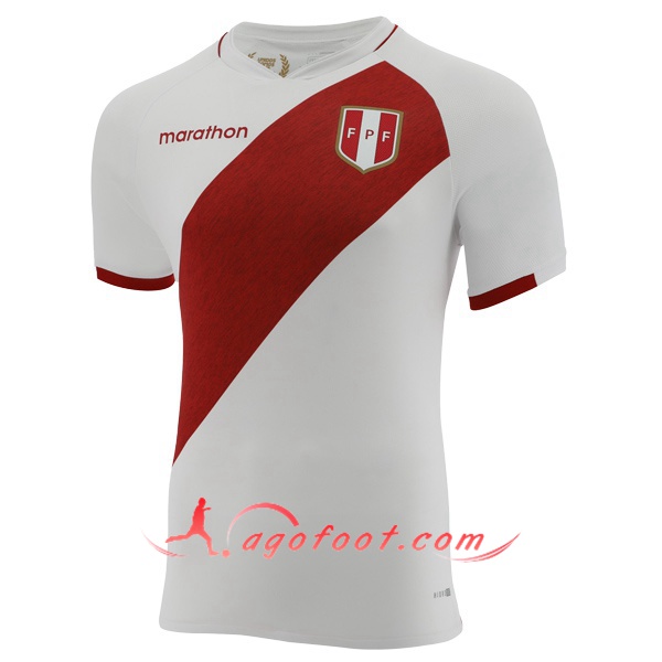 Nouveaux Maillot Equipe Foot Perou Domicile 2020/2021