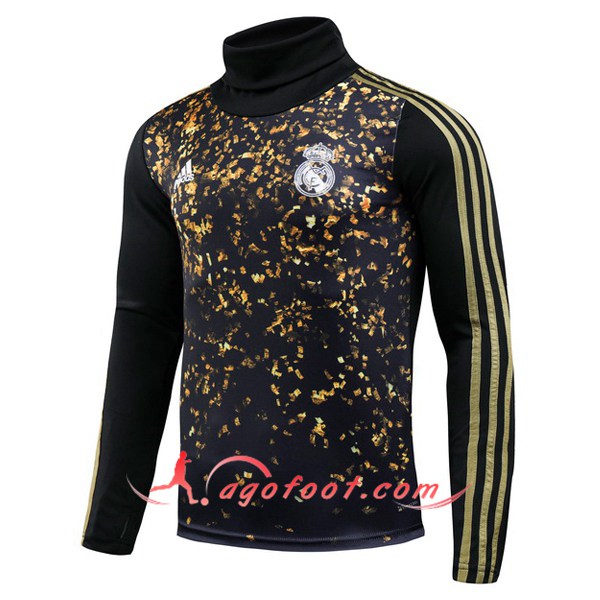Nouveau Training Sweatshirt Real Madrid Adidas × EA Sports™ FIFA 20 Noir Col Haut 19/20