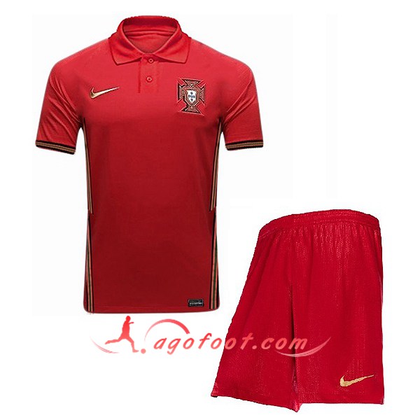 Maillot Foot Portugal Enfants Domicile Personnalisé Floqué 20/21