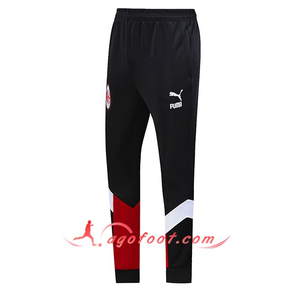Nouveau Training Pantalon AC Milan Noir Rouge 19/20