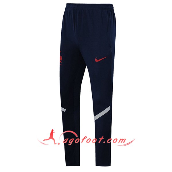 Nouveau Training Pantalon France Bleu Royal 19/20
