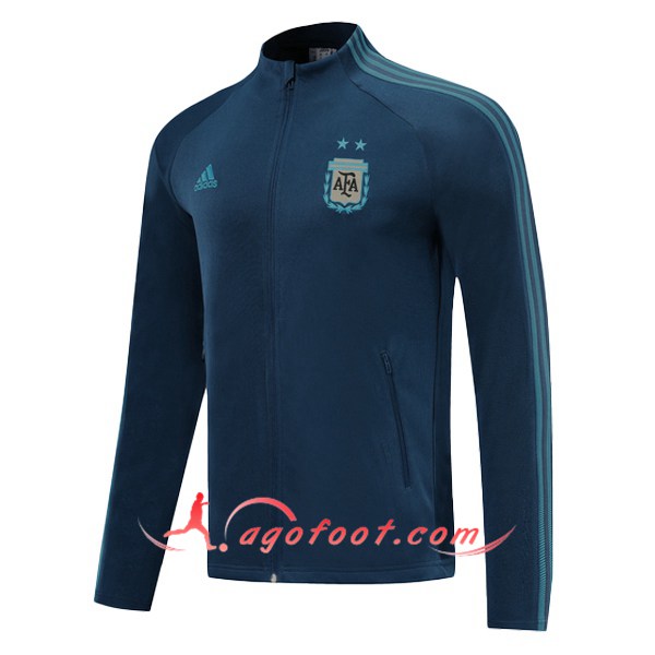 Nouveau Veste Foot Argentine Bleu Royal 20/21