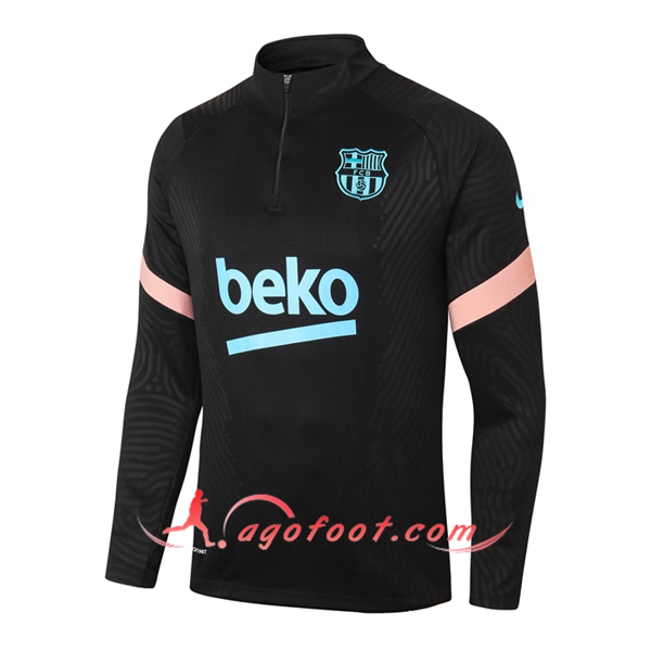 Nouveau Training Sweatshirt FC Barcelone Noir 20/21