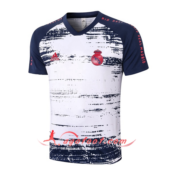 Training T-Shirts Real Madrid Bleu 20/21