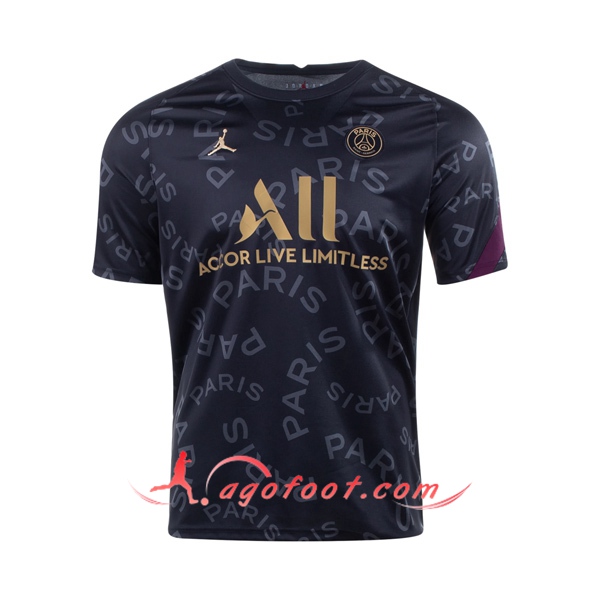 tshirt psg noir