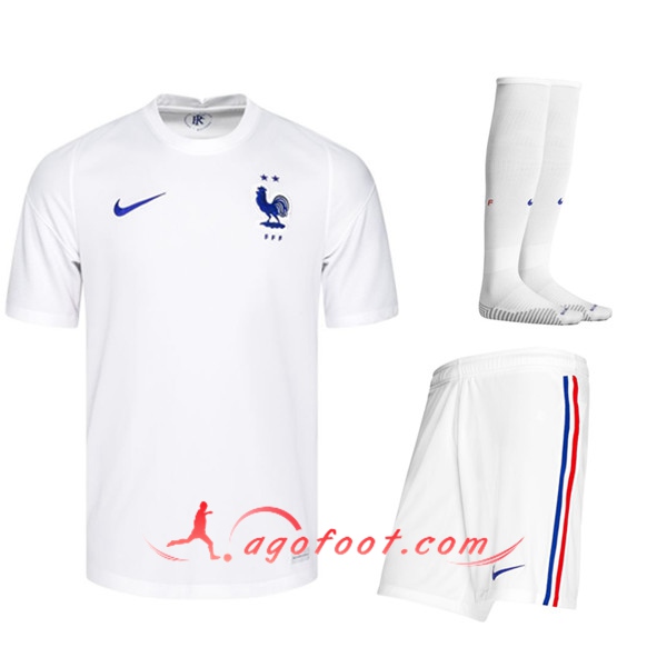 Ensemble Maillot Foot France Exterieur (Short+Chaussettes) 20/21