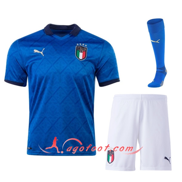 Ensemble Maillot Foot Italie Domicile (Short+Chaussettes) 20/21