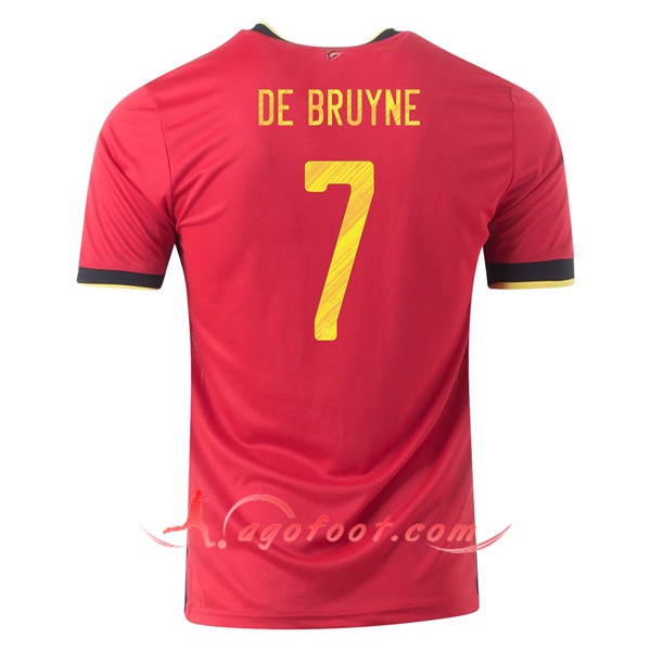 Maillot Equipe Belgique (DE bruyne 7) Domicile UEFA Euro 2020