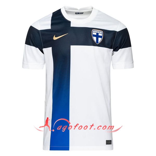 Nouveaux Maillot Equipe Foot Finlande Domicile 20/21