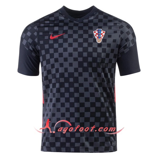Nouveaux Maillot Equipe Foot Croatie Exterieur 20/21