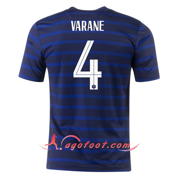 Maillot Equipe Foot France (Varane 4) Domicile 20/21