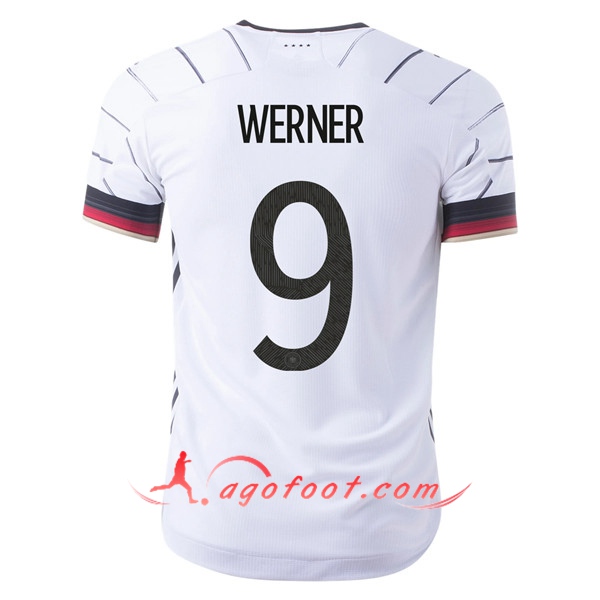 Maillot Equipe Foot Allemagne (Werner 9) Domicile 20/21
