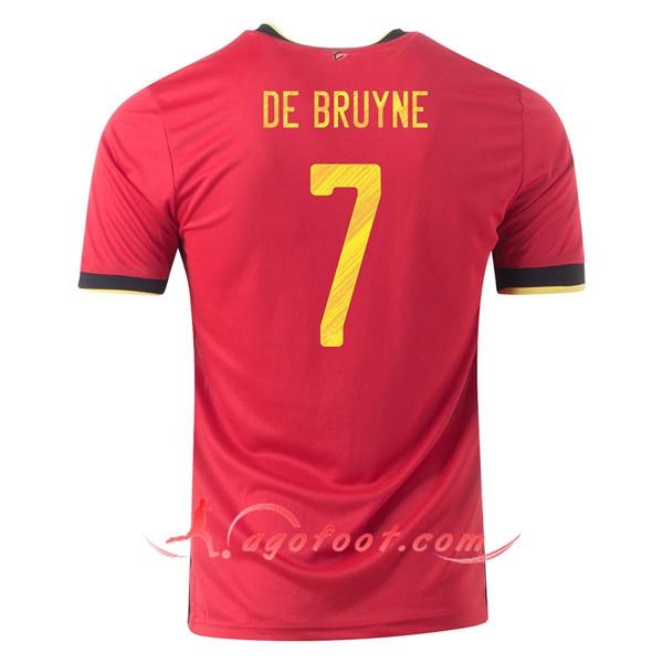 Maillot Equipe Foot Belgique (DE bruyne 7) Domicile 20/21