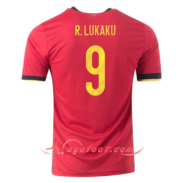 Maillot Equipe Foot Belgique (R.Lukaku 9) Domicile 20/21