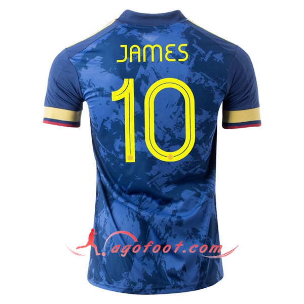 Maillot Equipe Foot Colombie (JAMES 10) Exterieur 20/21