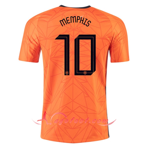 Maillot Equipe Foot Pays-Bas (MEMPHIS 10) Domicile 20/21
